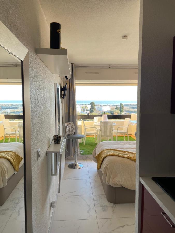 Showtime Naturiste Port Nature 6 Parking Prive Clim Ascenseur Vue Mer Agde Exterior foto